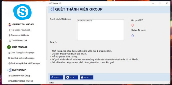 Phần mềm quét data khách hàng tiềm năng