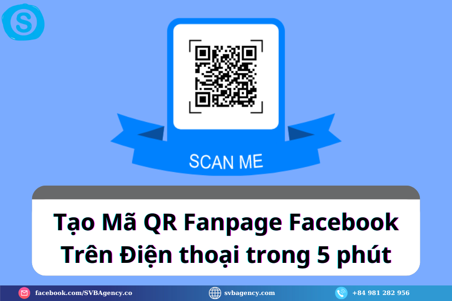 Tạo Mã QR Fanpage Facebook Trên Điện thoại trong 5 phút 1 Tạo Mã QR Fanpage Facebook Trên Điện thoại trong 5 phút