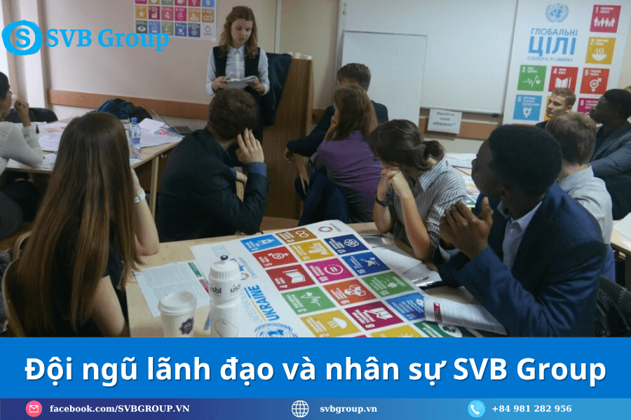 Tập đoàn công nghệ SVB Group 5 Đội ngũ lãnh đạo và nhân sự SVB Group