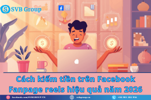Cách kiếm tiền trên Facebook Fanpage reels hiệu quả năm 2026